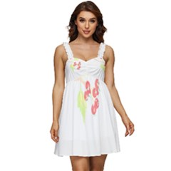 Bird Lover T- Shirtbird T- Shirt (32) Ruffle Strap Babydoll Chiffon Dress by EnriqueJohnson
