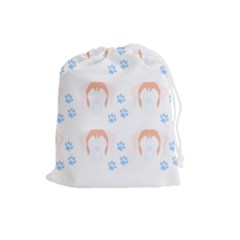 Boxer Dog Pattern T- Shirt Boxer Dog Pattern T- Shirt Drawstring Pouch (large) by EnriqueJohnson