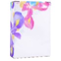 Daisies In Bloom T- Shirt Daisy Iris Heart Flower Floral Pattern Daisies T- Shirt Playing Cards Single Design (Rectangle) with Custom Box View1