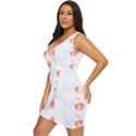 Dog And Cat Lover Pattern T- Shirtdog And Cat Lover Pattern T- Shirt Draped Bodycon Dress View2