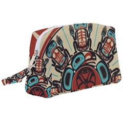 Skull Grateful Dead Phone Gratefuldead Wristlet Pouch Bag (large) by Sarkoni