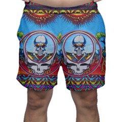 Grateful Dead Wallpapers Men s Shorts by Sarkoni