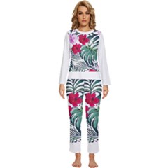 Hawaii T- Shirt Hawaii Cup Creative T- Shirt Womens  Long Sleeve Lightweight Pajamas Set by EnriqueJohnson