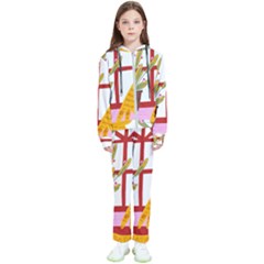 Cat Pet Ginger Art Animal Cartoon Kids  Tracksuit by uniart180623