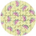 Watermelon Wallpapers  Creative Illustration And Patterns Wooden Puzzle Round View1