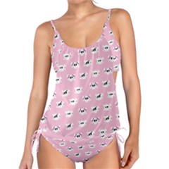Girly Girlie Punk Skull Tankini Set by Ket1n9