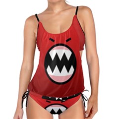 Funny Angry Tankini Set by Ket1n9