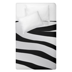 White Tiger Skin Duvet Cover Double Side (single Size) by Ket1n9