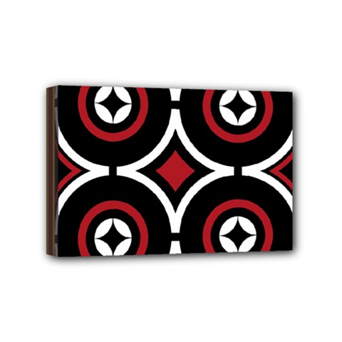 Toraja Pattern Ne limbongan Mini Canvas 6  X 4  (stretched) by Ket1n9