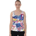 Independence Day United States Of America Velvet Tank Top View1