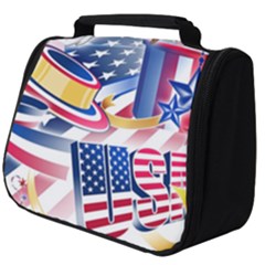 Independence Day United States Of America Full Print Travel Pouch (big) by Ket1n9