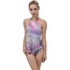 Clouds Multicolor Fantasy Art Skies Go With The Flow One Piece Swimsuit by Ket1n9