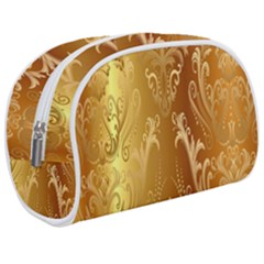 Golden Pattern Vintage Gradient Vector Make Up Case (medium) by Ket1n9