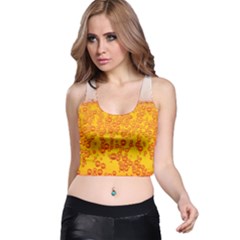 Beer Alcohol Drink Drinks Racer Back Crop Top by Ket1n9