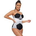 Soccer Ball Retro Full Coverage Swimsuit View3