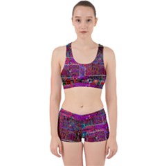 Technology Circuit Board Layout Pattern Work It Out Gym Set by Ket1n9
