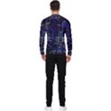 Technology Circuit Board Layout Men s Long Sleeve Rash Guard View2