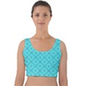 Pattern-background-texture Velvet Crop Top View1
