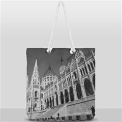 Architecture-parliament-landmark Full Print Rope Handle Tote (large) by Ket1n9