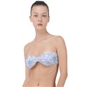 Traditional Art Batik Flower Pattern Classic Bandeau Bikini Top  View1