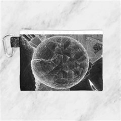 Space-universe-earth-rocket Canvas Cosmetic Bag (medium) by Ket1n9