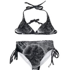 Space-universe-earth-rocket Kids  Classic Bikini Set by Ket1n9