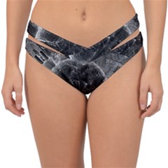Space-universe-earth-rocket Double Strap Halter Bikini Bottoms by Ket1n9