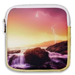 California-sea-ocean-pacific Mini Square Pouch by Ket1n9