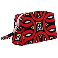 Traditional Art Pattern Wristlet Pouch Bag (large) by Ket1n9