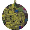 Technology Circuit Board Round Trivet View2