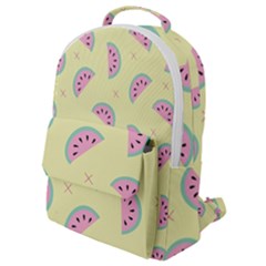 Watermelon Wallpapers  Creative Illustration And Patterns Flap Pocket Backpack (small) by Ket1n9