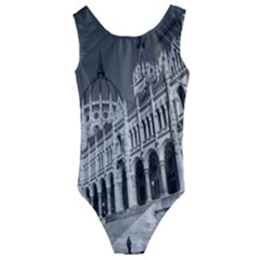 Architecture-parliament-landmark Kids  Cut-out Back One Piece Swimsuit by Ket1n9