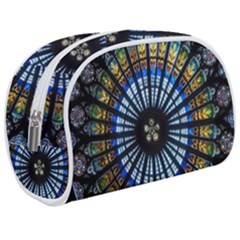 Stained Glass Rose Window In France s Strasbourg Cathedral Make Up Case (medium) by Ket1n9
