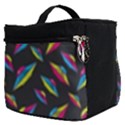 Alien Patterns Vector Graphic Make Up Travel Bag (Small) View2