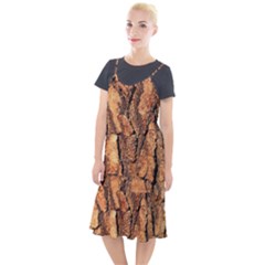 Bark Texture Wood Large Rough Red Wood Outside California Camis Fishtail Dress by Ket1n9