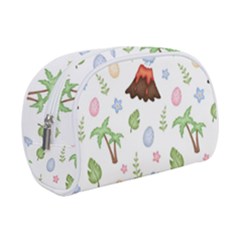 Cute-palm-volcano-seamless-pattern Make Up Case (small) by Ket1n9