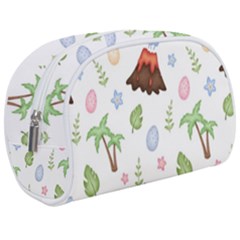 Cute-palm-volcano-seamless-pattern Make Up Case (medium) by Ket1n9