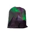 Aurora Northern Lights Celestial Magical Astronomy Drawstring Pouch (Large) View2