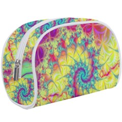 Fractal Spiral Abstract Background Make Up Case (large) by Ravend