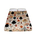 Pattern Seamless Fitted Sheet (Full/ Double Size) View1