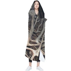 Tree Nature Landscape Forest Wearable Blanket by Vaneshop