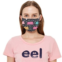 Art Pattern Design Wallpaper Background Print Patterns Cloth Face Mask (adult) by Vaneshop