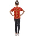Background Ornamental Pattern Abstract Seamless Kids  Mesh Piece T-Shirt View2