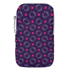 Geometric Pattern Retro Style Background Waist Pouch (small) by Vaneshop