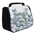 Green and Gold Eucalyptus Leaf Full Print Travel Pouch (Small) View2