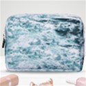 Ocean Wave Make Up Pouch (Medium) View1