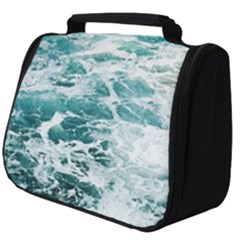 Blue Crashing Ocean Wave Full Print Travel Pouch (big) by Jack14