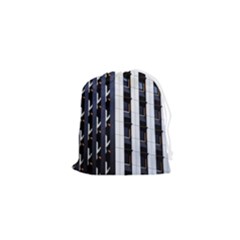 Architecture-building-pattern Drawstring Pouch (xs) by Amaryn4rt
