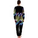Flower Pattern-design-abstract-background OnePiece Jumpsuit (Ladies) View2
