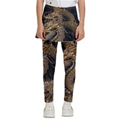 Dragon Pentagram Kids  Skirted Pants by Amaryn4rt